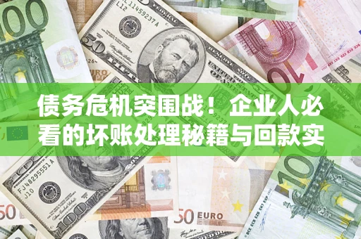 北京债务危机突围战！企业人必看的坏账处理秘籍与回款实战指南