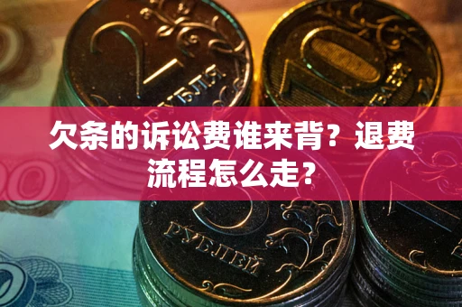 北京欠条的诉讼费谁来背？退费流程怎么走？